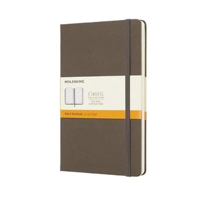 Moleskine Notebook Lg Rul Soft Eart Brw