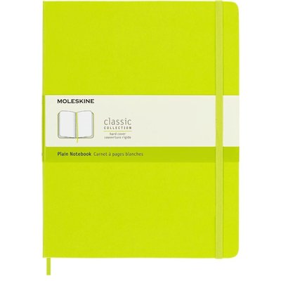 Moleskine Notebook Xl Pla Hard Lemon Green