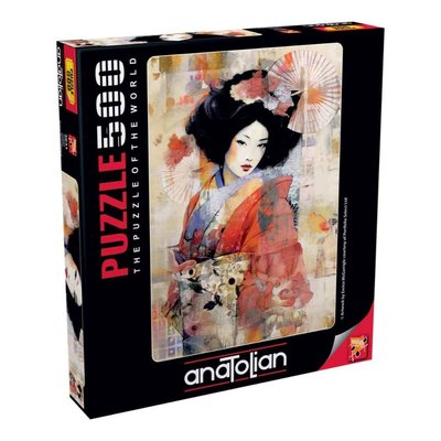 Anatolian Geyşa 500 Parça Puzzle