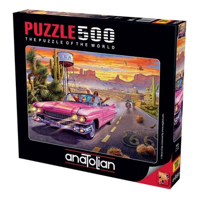 Anatolian Route 66-500 Parça Puzzle