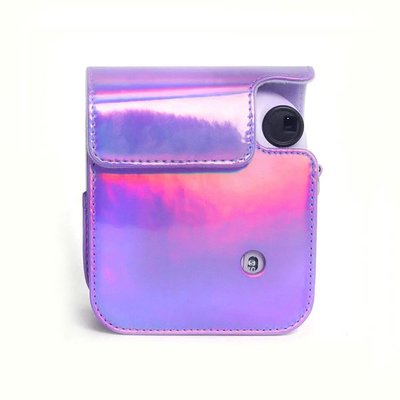 Instax Mini 12 Holografik Mor Kamera Çantası