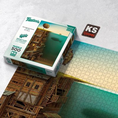 Ks Games Puzzle 500 Parça Life Under the Gro
