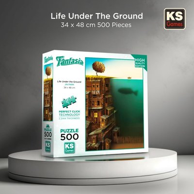 Ks Games Puzzle 500 Parça Life Under the Gro