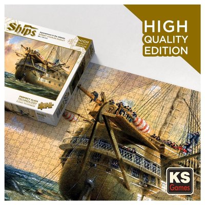 Ks Games Puzzle 500 Parça HMS Agamemnon in Atlantik