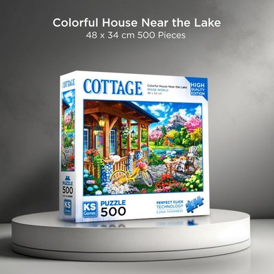 Ks Games Puzzle 500 Parça Colorful H.Nearthe