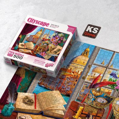 Ks Games Puzzle 500 Parça Venice Still Life