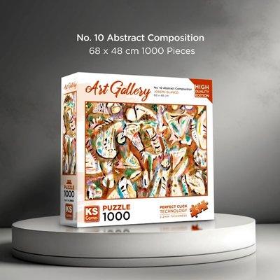 Ks Games Puzzle 1000 Parça No.10 Abstract Composition