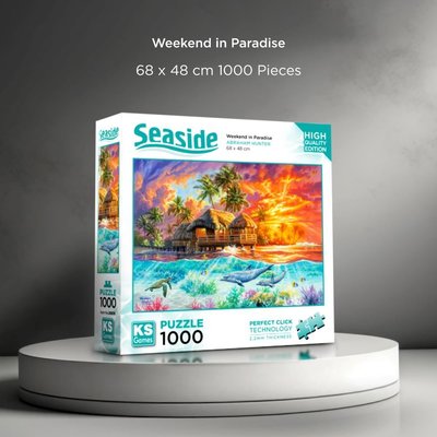 Ks Games Puzzle 1000 Parça Weekend in Paradise