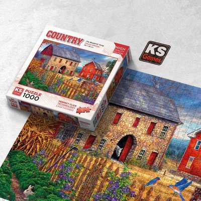 Ks Games Puzzle 1000 Parça The Bluebirds' Song