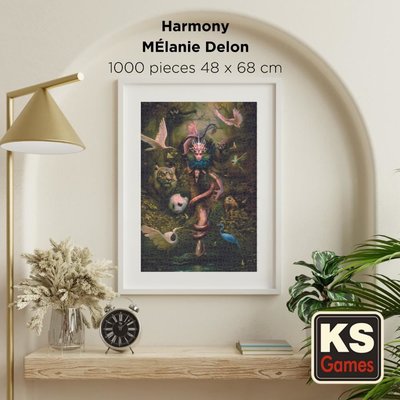 Ks Games Puzzle 1000 Parça Harmony