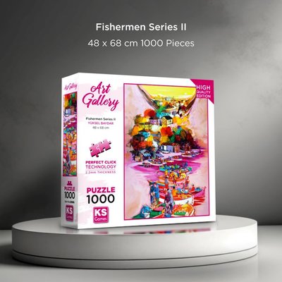 Ks Games Puzzle 1000 Parça Fishermen Series II