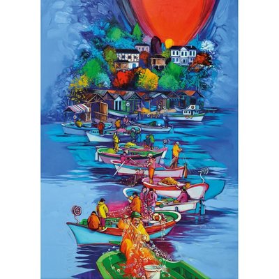 Ks Games Puzzle 1000 Parça Fishermen Series I