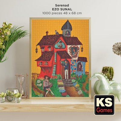 Ks Games Puzzle 1000 Parça Serenad