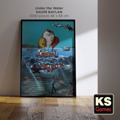 Ks Games Puzzle 1000 Parça Under The Water