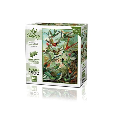 Ks Games Puzzle 1500 Parça Hummingbirds