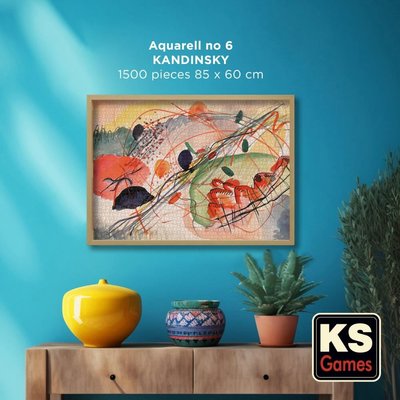 Ks Games Puzzle 1500 Parça Aquarell No 6
