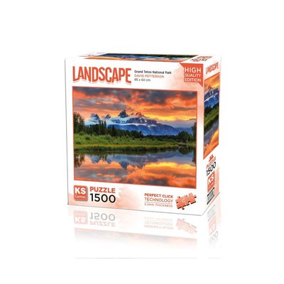 Ks Games Puzzle 1500 Parça Grand Teton National Park