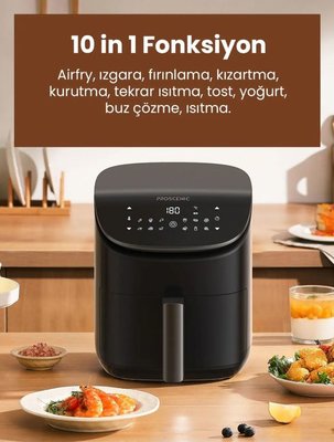 Proscenic T20 Smart Air Fryer 3.5 lt Yağsız Fritöz