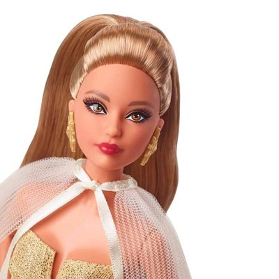 Barbie 2023 Mutlu Yıllar Bebeği Kumral HJX06