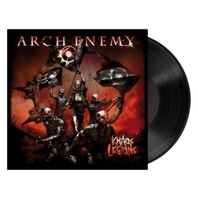 Arch Enemy Khaos Legions (Reissue 2023 - Black Vinyl) Plak