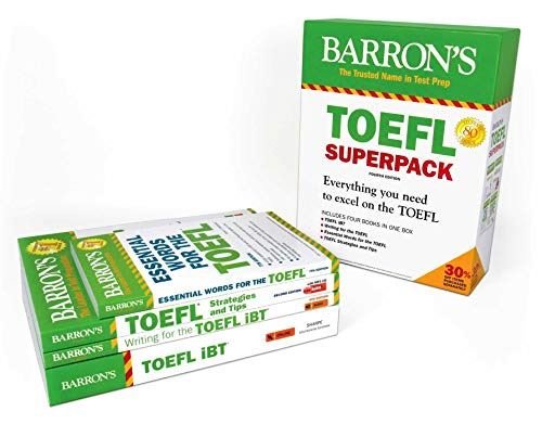 TOEFL iBT Superpack (Barron's Test Prep)