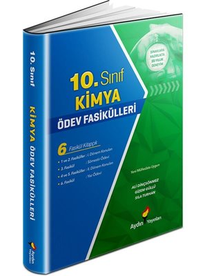 10. Sınıf Kimya Ödev Fasikülleri