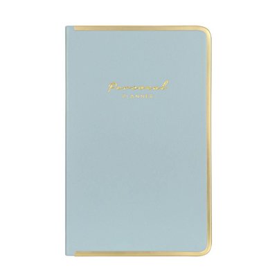 Victorias Journals Monaco Vegan Deri Sert Kapak Defter 123-0232 100gr. 96 Yaprak 13x21 cm. Altın Demir Kenar 