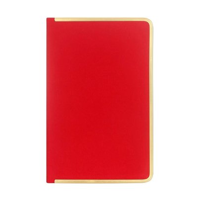 Victorias Journals Monaco Süet Sert Kapak Defter 123-0237 100gr. 96 Yaprak 13x21 cm. Kenar Altın Demir Kenar