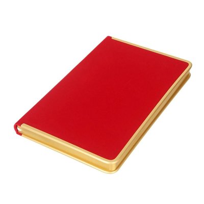 Victorias Journals Monaco Süet Sert Kapak Defter 123-0237 100gr. 96 Yaprak 13x21 cm. Kenar Altın Demir Kenar