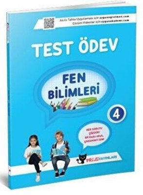 4. Sınıf Fen Bilimleri Test Ödev