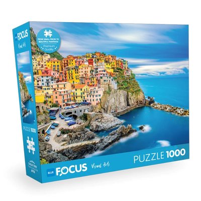 Blue Focus Puzzle 1000 Parça Cınque Terre BF448