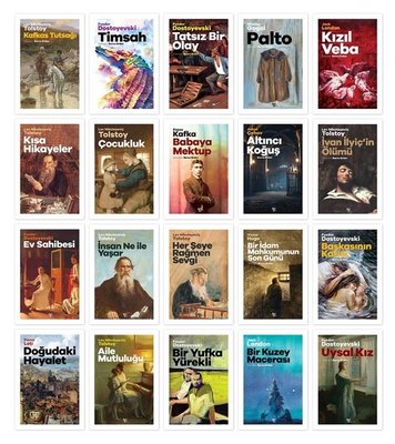 Klasik Romanlar Seti - 20 Kitap Takım