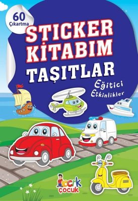 Sticker Kitabım - Taşıtlar - Eğitici Etkinlikler - 60 Çıkartma