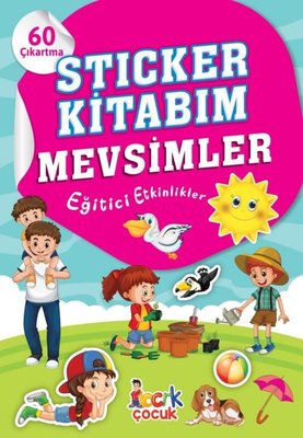 Sticker Kitabım - Mevsimler - Eğitici Etkinlikler - 60 Çıkartma