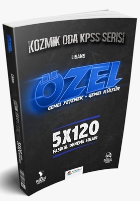 KPSS GY GK Kozmik Oda Lisans 5x120 Deneme Sınavı