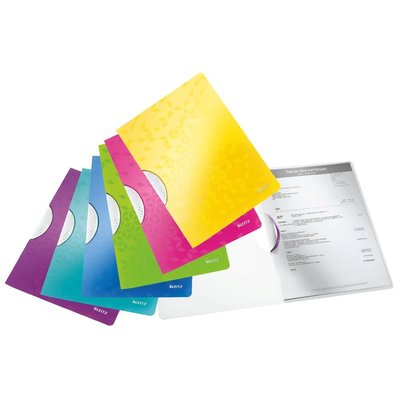 Active Leitz WOW  Colorclip Dosya-Met.Beyaz