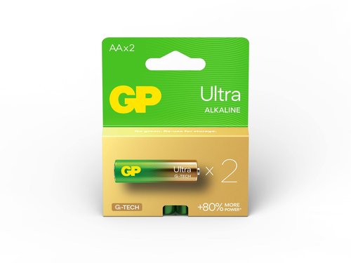 GP LR6 Ultra Alkalin AA 2'li Pil