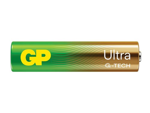 GP G-Tech Ultra Alkalin AAA - LR03 Boy İnce Pil 2'li Kart