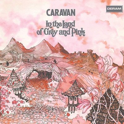 Caravan In The Land Of Grey And Pink Plak