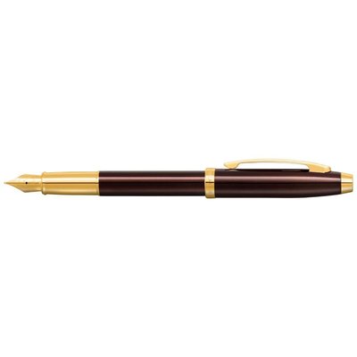 Sheaffer 9370-0 100 Serisi Dk (M) Kahverengi Altın