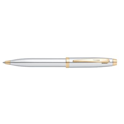 Sheaffer 9340-2 100 Serisi Tükenmezkalem Parlak Krom Altın