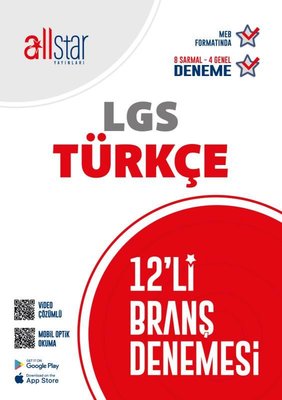 AYT Türkçe Paket Deneme 12'li