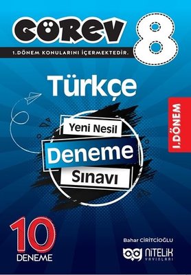 8. Sınıf LGS Türkçe 1. Dönem Görev 10 Deneme
