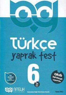 6. Sınıf Türkçe Yaprak Test