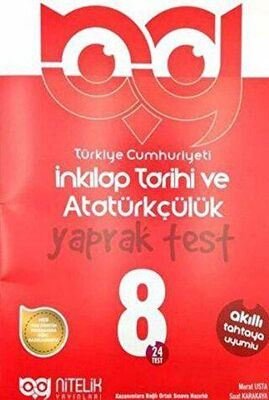 8. Sınıf T. C İnkılap Tarihi ve Atatürkçülük Yaprak Test