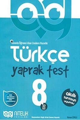 8. Sınıf Türkçe Yaprak Test