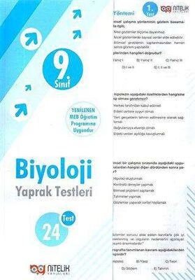 9. Sınıf Biyoloji Yaprak Testleri