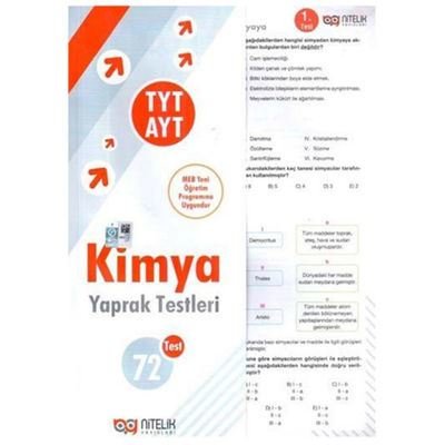 TYT - AYT Kimya Yaprak Testleri