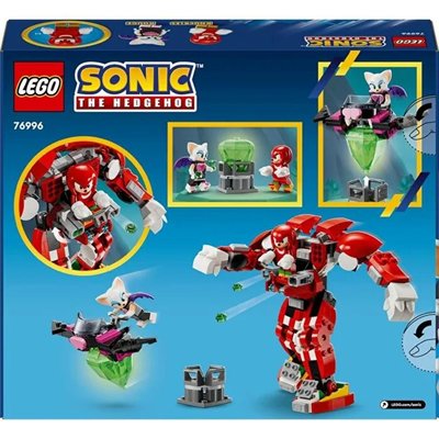Lego Sonic the Hedgehog Knucklesın Gardiyan Robotu 76996