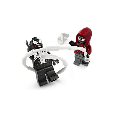 Lego Marvel Venom Mech Armor Miles Morales'e karşı 76276